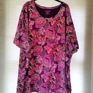 Catherine  Easy Fit Floral Tee